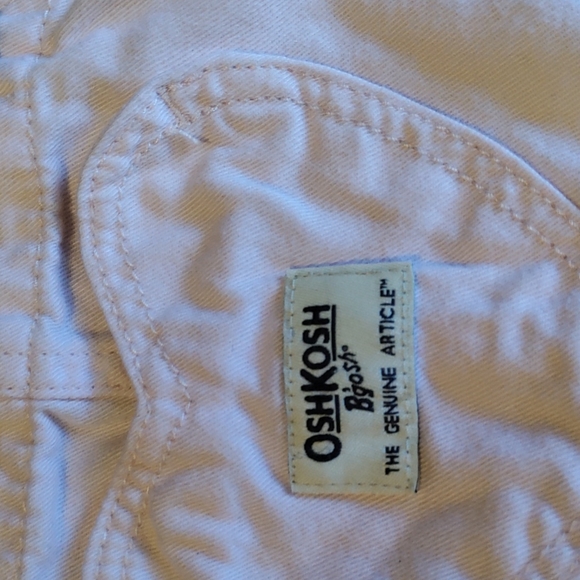 Oshkosh Pink Denim 3T Girls Dungarees - Picture 3 of 6